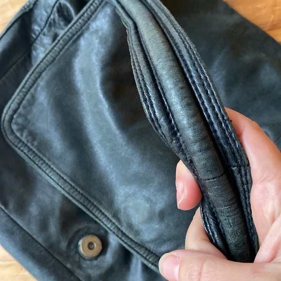 🇦🇷 Leather Rapsodia (like Anthropologie) Hobo Bag - Picture 8 of 8